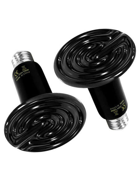 Lámpara de Calor Cerámica HealSmart 100W Paquete de 2