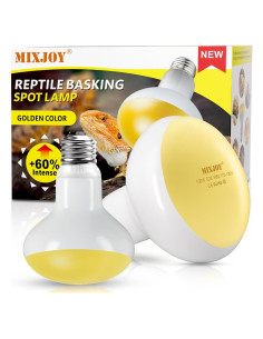 MIXJOY Bombillas de Calor para Reptiles 100W UVA 2Pack