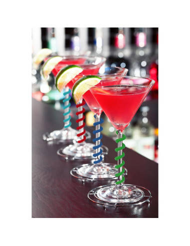 Juego de 8 marcadores de bebida de silicona Simply Charmed