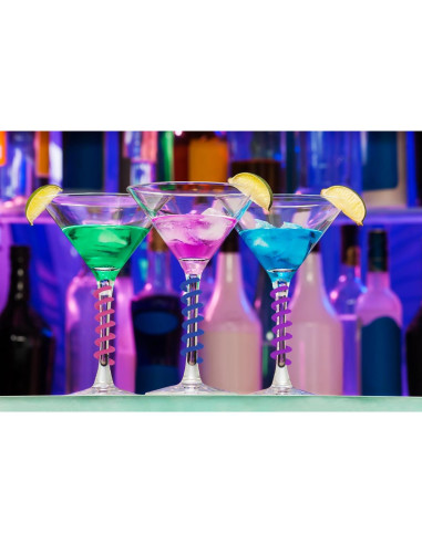 Juego de 8 marcadores de bebida de silicona Simply Charmed