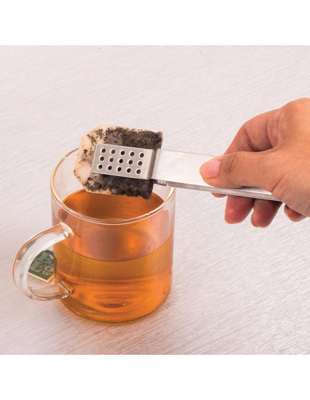 Exprimidor de Bolsas de Té HIC Kitchen Acero Inoxidable 13.34 cm