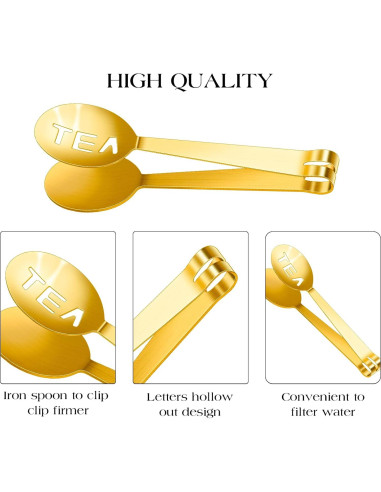 Paquete de 2 Pinzas de Acero Inoxidable Sliverdew 12cm