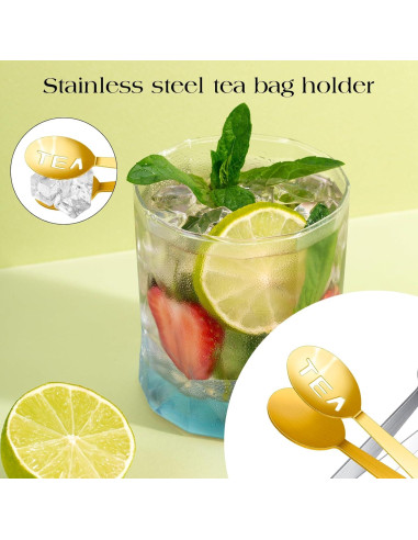 Paquete de 2 Pinzas de Acero Inoxidable Sliverdew 12cm