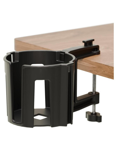 Soporte de Taza Grande Cup-Holster Negro - Antidesbordamiento