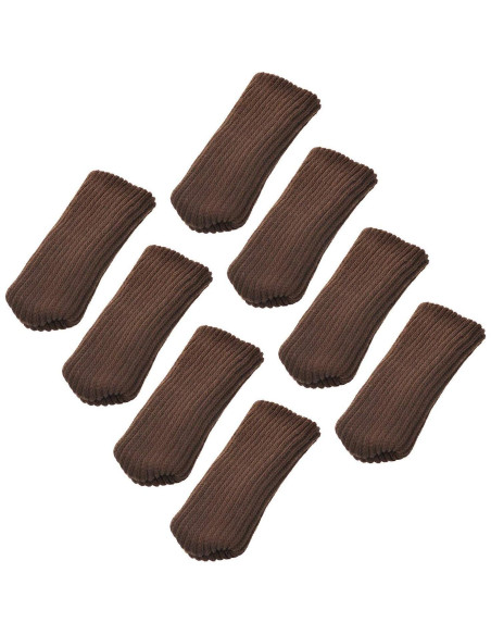 Calcetines para Patas de Muebles TEKEFT 20 Unidades Marrón