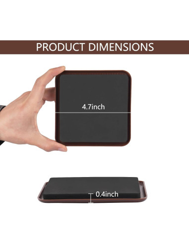 Deslizadores de Muebles 8PCS Nueva Espacio 11.94 cm para Alfombra