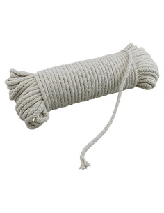 Cuerda de Algodón Trenzada 30.48m Dependable Alta Resistencia
