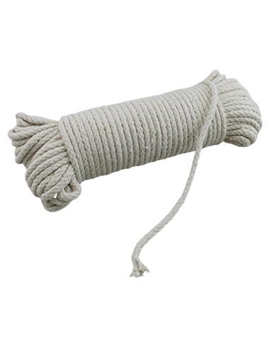 Cuerda de Algodón Trenzada 30.48m Dependable Alta Resistencia
