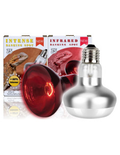 Lámpara de Calor para Reptiles ReptiKing 75W Paquete de 2