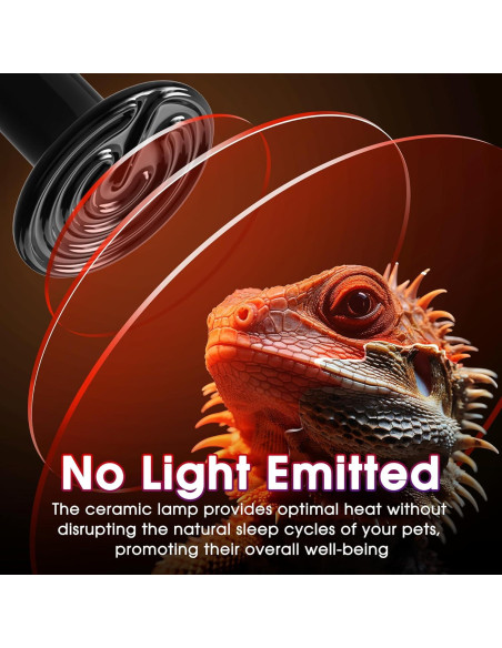 Emisor de Calor Cerámico 100W Briignite para Reptiles