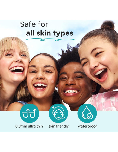 Parches para Granos TKTK - 140 Unidades, 4 Tamaños Hidrocoloide Parches para Granos TKTK - 140 Unidades, 4 Tamaños Hidrocoloide