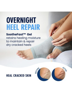 Calcetines Hidratantes para Talones Dr. Frederick - 2 Pares 2