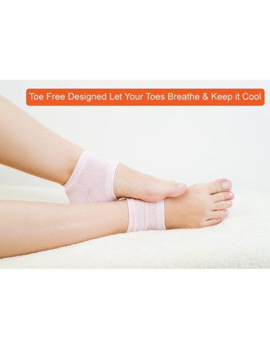 Calcetines Hidratantes Selizo 5 Pares para Talones Secos