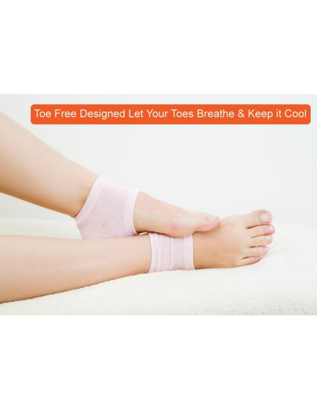 Calcetines Hidratantes Selizo 5 Pares para Talones Secos