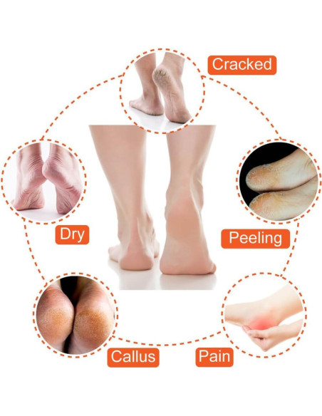 Calcetines Hidratantes Selizo 5 Pares para Talones Secos