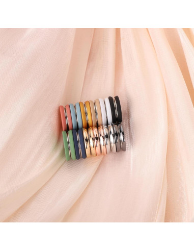 12 Alfileres Magnéticos Coloridos para Hijab - Sin Aguja