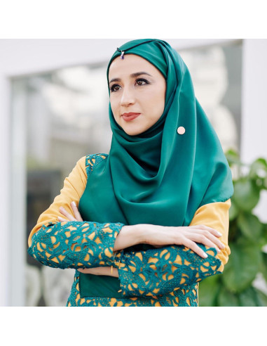 12 Alfileres Magnéticos Coloridos para Hijab - Sin Aguja