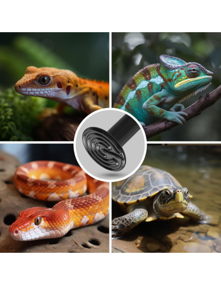 Emisor de Calor Cerámico 100W Briignite para Reptiles