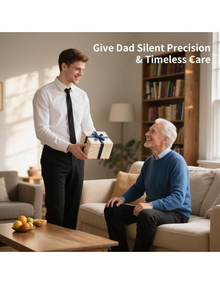 Enrollador Doble de Reloj WUGE - Cuero PU Premium, Silencioso