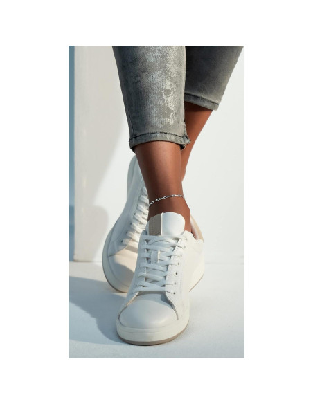 Cadena de Tobillo Miabella Plata Esterlina 925 2.5mm Hecho en Italia