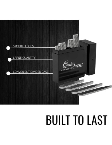 Perchas de Metal para Cuellos de Hombre Quality Stays - 40 Piezas