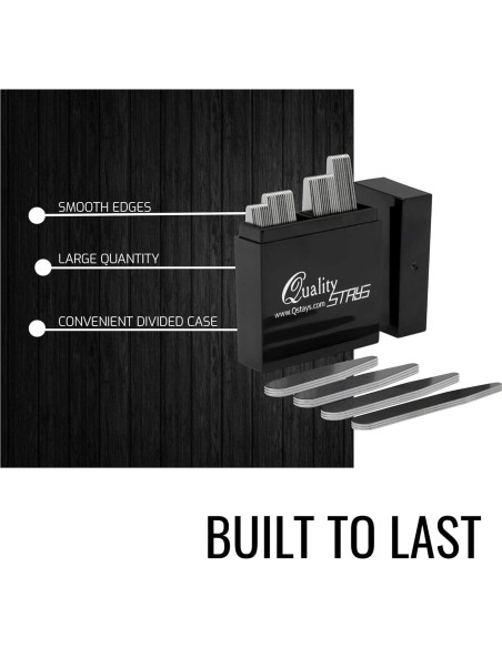 Perchas de Metal para Cuellos de Hombre Quality Stays - 40 Piezas