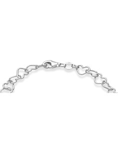 Pulsera de Tobillo Miabella 925 Plata de Ley Italiana 22.86 cm 2