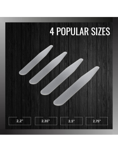 Perchas de Metal para Cuellos de Hombre Quality Stays - 40 Piezas