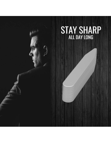 Perchas de Metal para Cuellos de Hombre Quality Stays - 40 Piezas