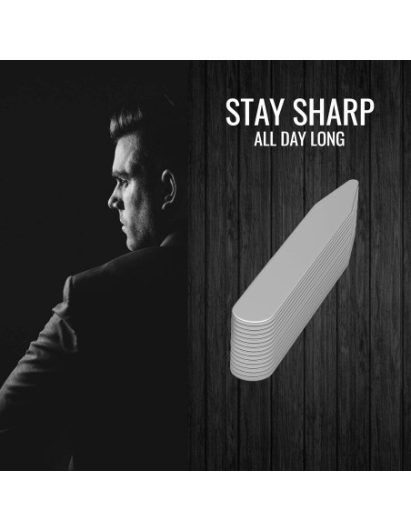 Perchas de Metal para Cuellos de Hombre Quality Stays - 40 Piezas