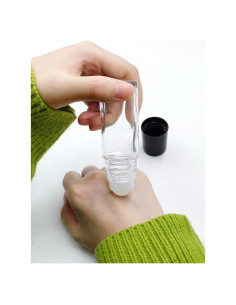 4 Botellas de Rodillo de Vidrio 30ml YYNGJCK para Aceites
