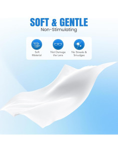 Toallitas Limpiadoras de Lentes VOISEN - Paquete de 800 Unidades 2