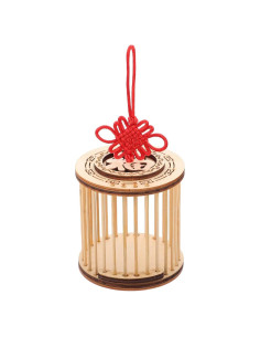 Caja de Grillos Balacoo Square - Jaula de Madera 22.1x20.3cm