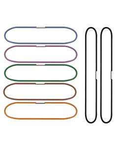 Bandas Elásticas Mini Skater 7 Pcs Multicolor para Diario