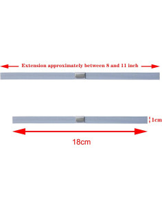 Bandas Elásticas para Planificadores Mini Skater Gris - Paquete de 4 2