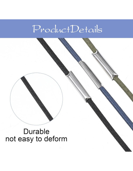 10 Bandas Elásticas para Cuadernos Aysatogc - Tamaño Estándar