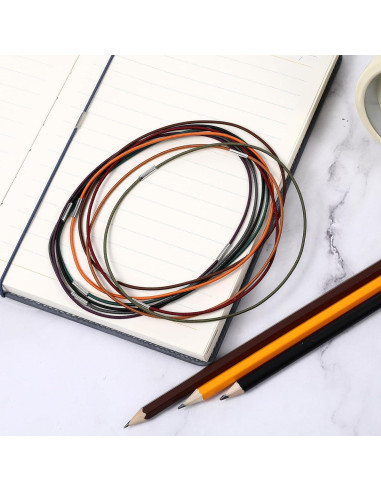 10 Bandas Elásticas para Cuadernos Aysatogc - Tamaño Estándar