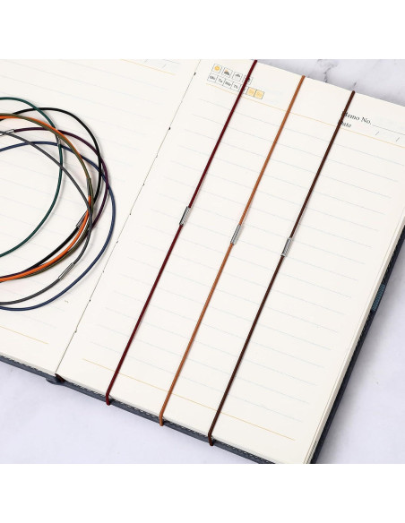 10 Bandas Elásticas para Cuadernos Aysatogc - Tamaño Estándar