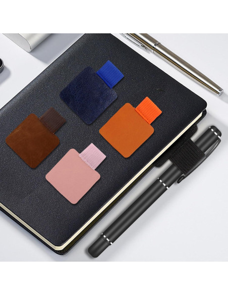 12 Soportes de Lazo para Bolígrafo AUXBC Autoadhesivos