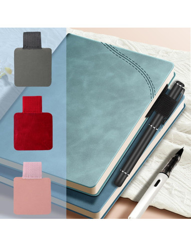 12 Soportes de Lazo para Bolígrafo AUXBC Autoadhesivos