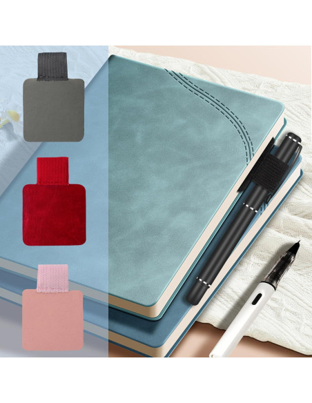 12 Soportes de Lazo para Bolígrafo AUXBC Autoadhesivos