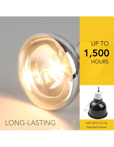 Bombillas de Calor para Reptiles ReptiKing 100W Paquete de 2