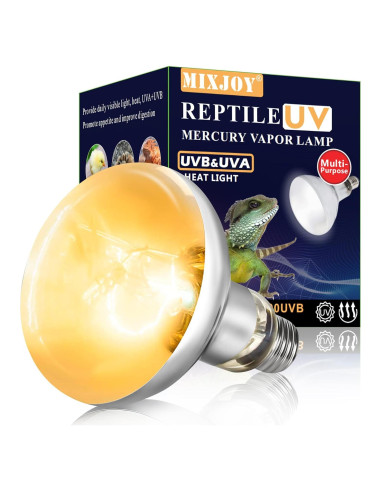 Bombilla de Calor MIXJOY 100W UVA UVB para Reptiles
