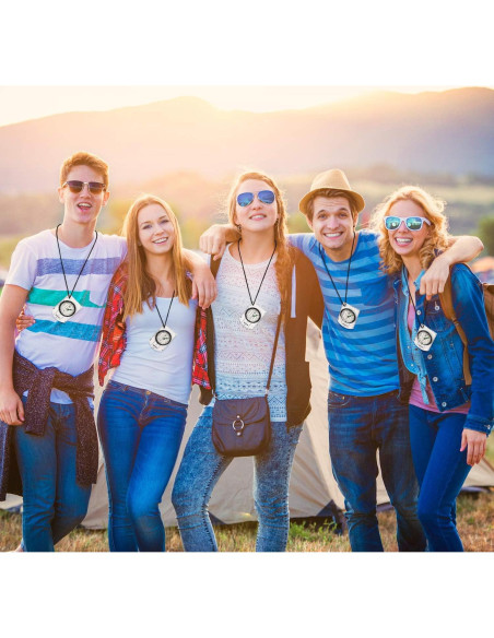 Brújula de Orientación BBTO 9 Piezas Impermeable para Senderismo