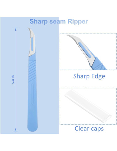 10 Desgarradores de Costura Mudder con Estuche Protector