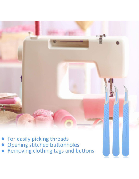 10 Desgarradores de Costura Mudder con Estuche Protector