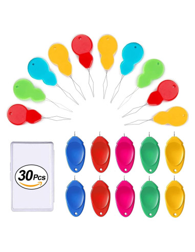 Set de 30 Enhebradores de Agujas CousDUoBe para Costura