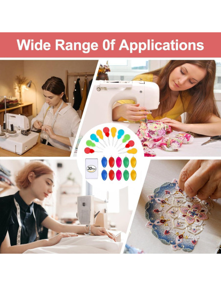 Set de 30 Enhebradores de Agujas CousDUoBe para Costura