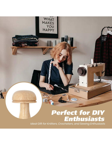 Herramienta de Remendado de Hongo YAFIYGI - Madera Natural