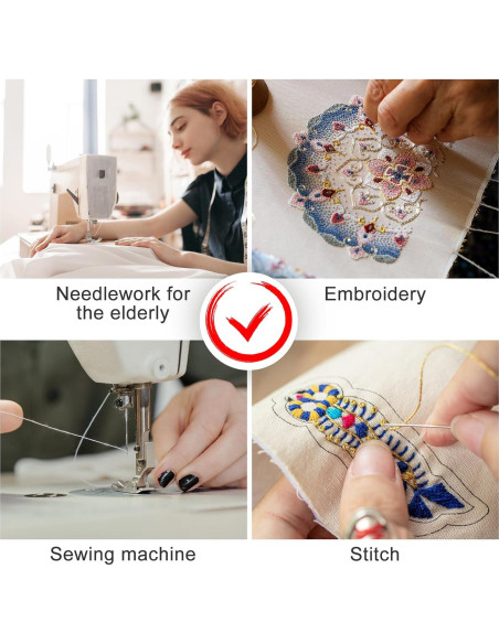 Set de 30 Enhebradores de Agujas CousDUoBe para Costura